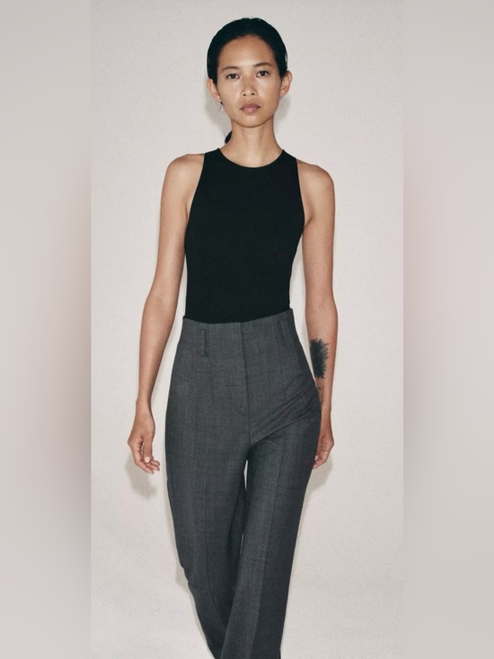 Zara Tops - ZARA Black Sleeveless  One-Piece Bodysuit